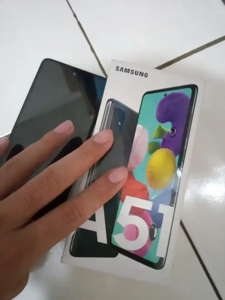 punya samsung a51 mati ram 6/128gb fullset