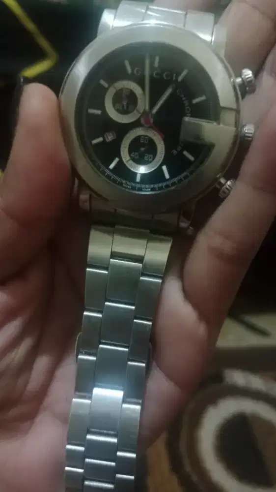 Jam Gucci seconds ory ya guys minus ganti batre box nya ilng