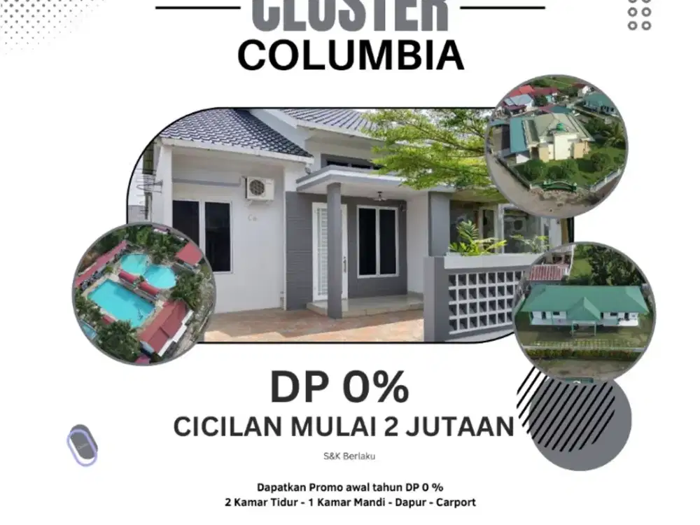 DIJUAL RUMAH READY MINIMALIS FASILITAS MASJID LUAS