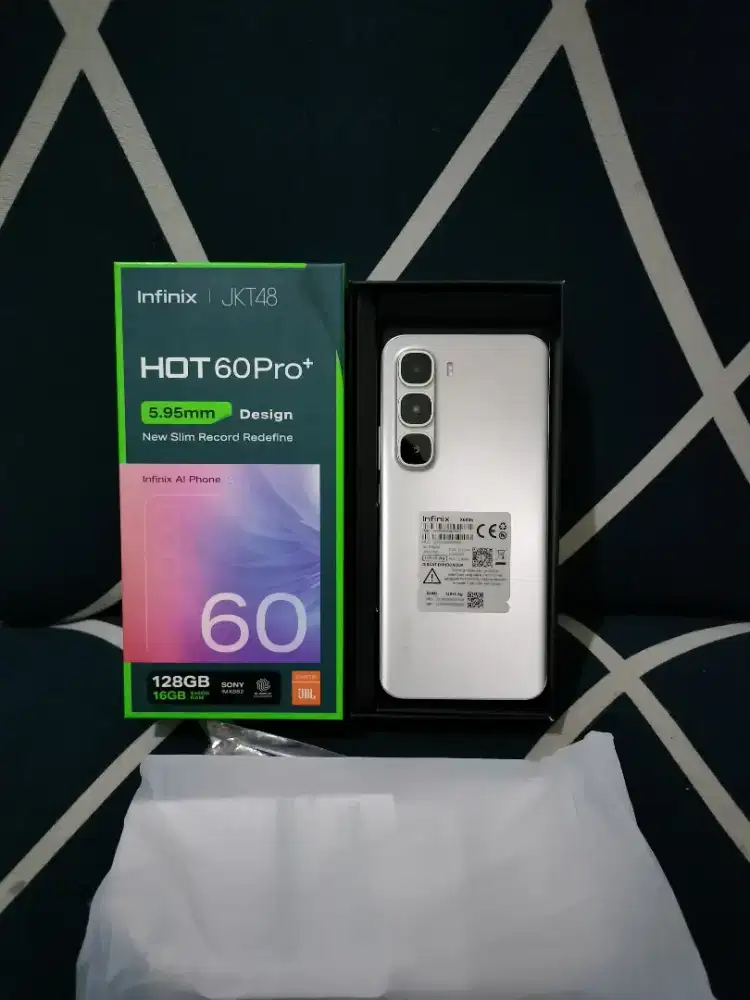 Infinix hot 60 pro plus ram 8+8/128Gb fullset mulus like new