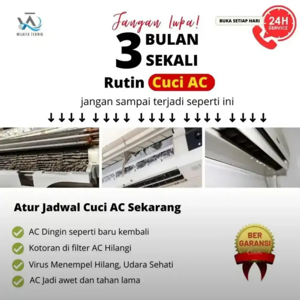 SERVICE AC, PERBAIKAN AC NETES TDK DINGIN,ISI FREON BONGKAR PASANG