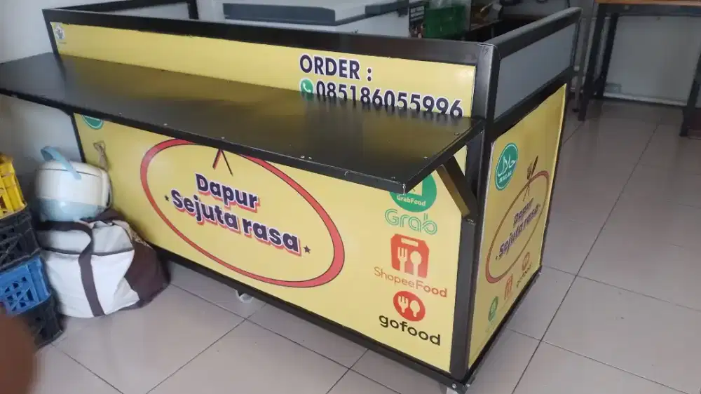 Jual Meja stainlist free kompor dan gas