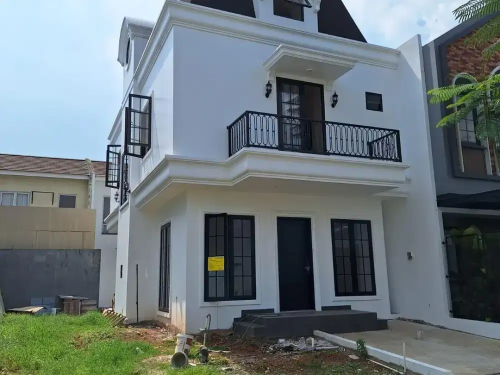 RUMAH BARU 3LT AMERICAN CLASIC DESIGN THE ICON BSD