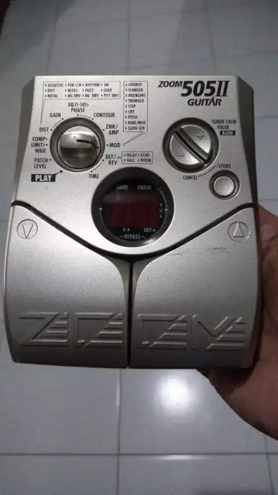 Sound effect zoom 505ii