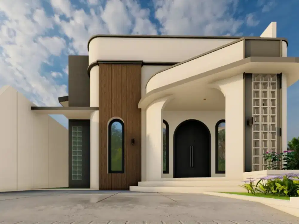 Rumah Modern 200 Jutaan Strategis Dekat Gerbang Tol Prambanan