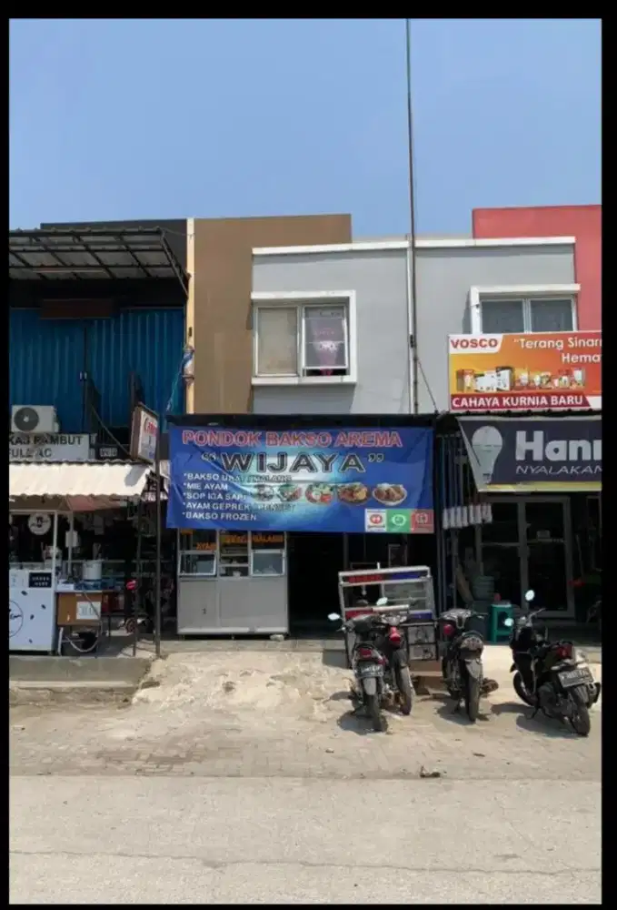 Ruko Murah Strategis Samping Indomaret depan Perumahan Ramai
