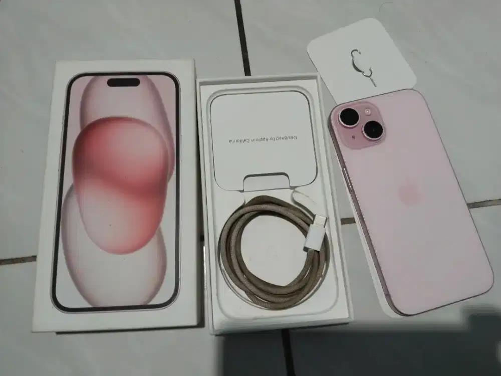 Iphone 15 128 gb second resmi garansi on