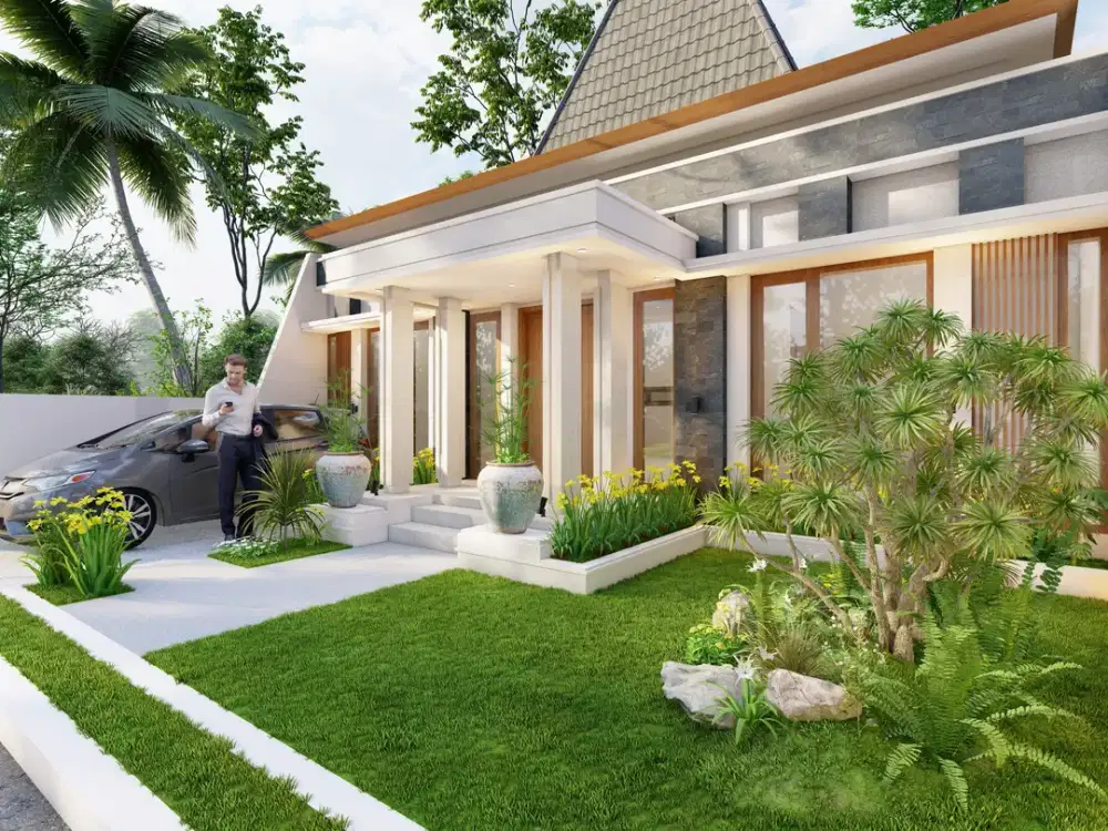 VILLA ALA MODERN ETNIK DI TENGAH KLATEN KOTA, BISA NEGO!