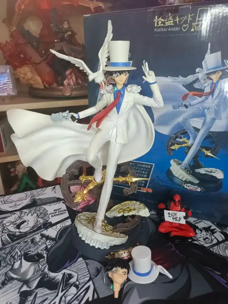 Statue phantom Kaito kid conan Fire Phoenix studio design recast