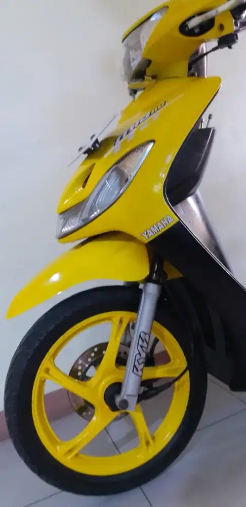 Yamaha Mio Smile 2010 asli kuning sehat terawat baik