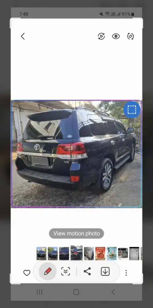 land cruser warna hitam