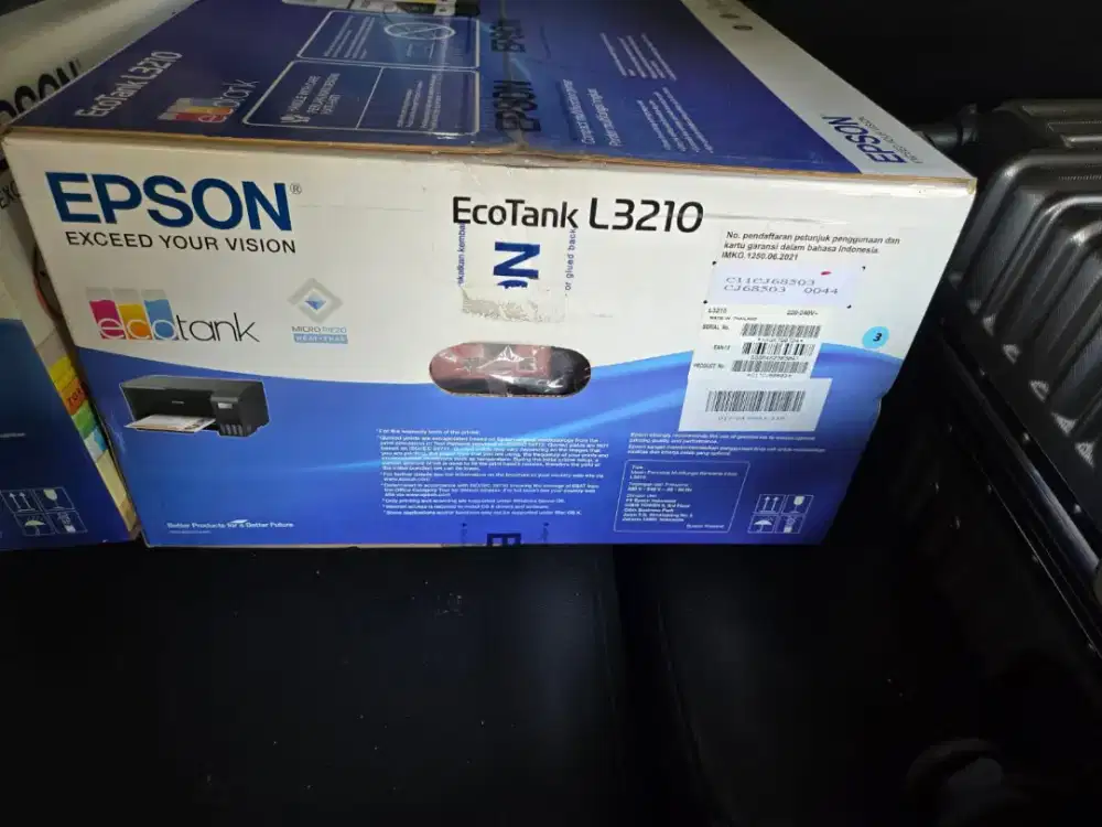 Printer Epson L3210 baru tersegel