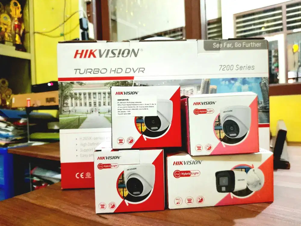 Paket CCTV murah hikvision full hd jamin jernih gratis pasang