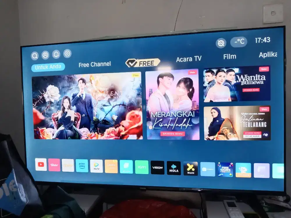 LED Smart TV COOCAA 50 4K