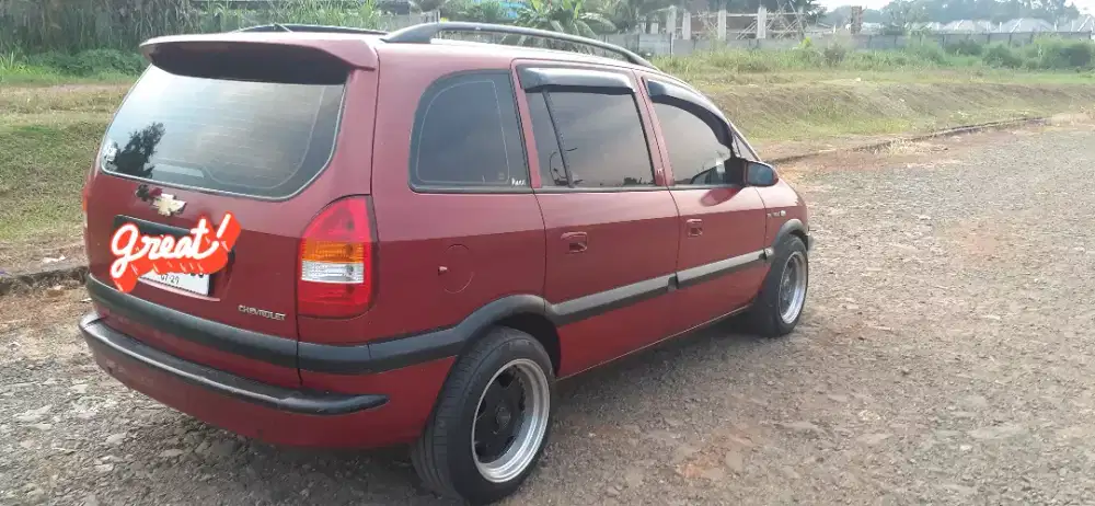 Chevrolet Zafira 3 Baris, Mobil Matic Murah utk Keluarga
