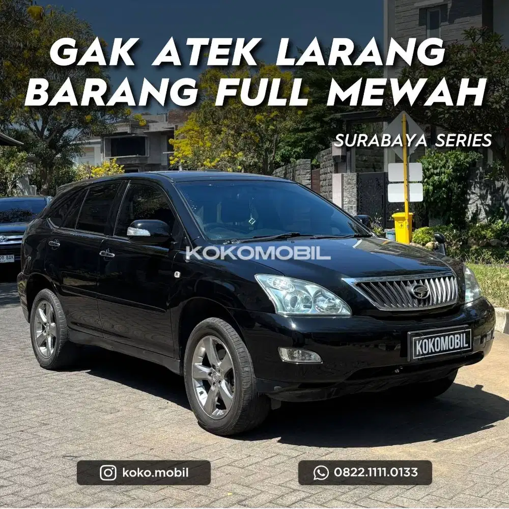 TOYOTA HARRIER 2.4 L 2008