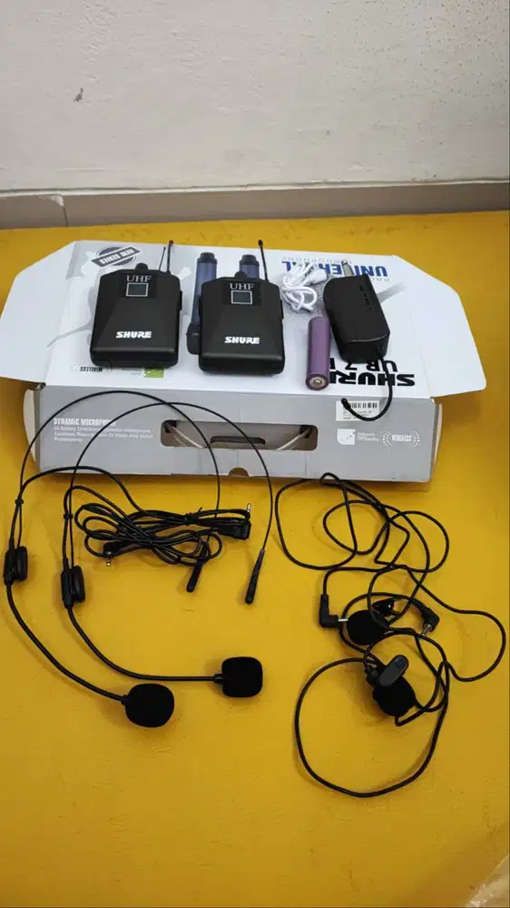 Mic Jepit Shure UR 7D