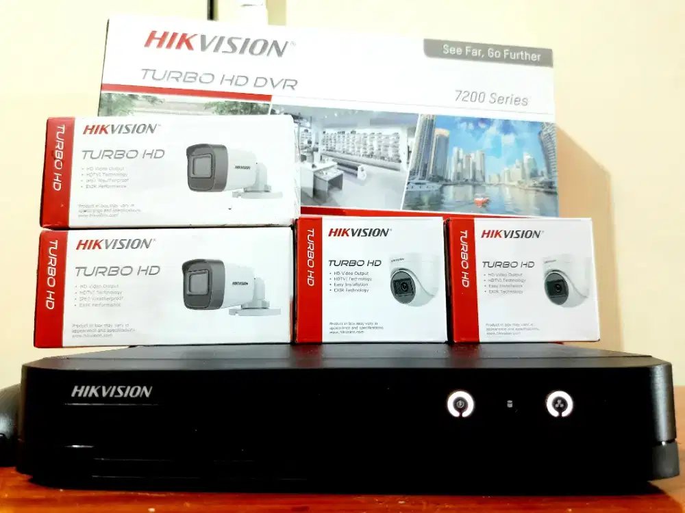 Paket CCTV murah hikvision full hd jamin jernih gratis pasang