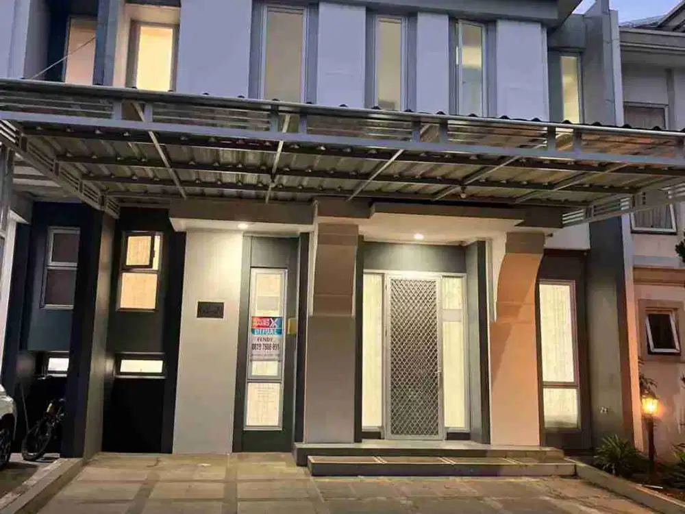 Dijual Rumah Cluster Vivacia The Eminent Bsd City Tangerang