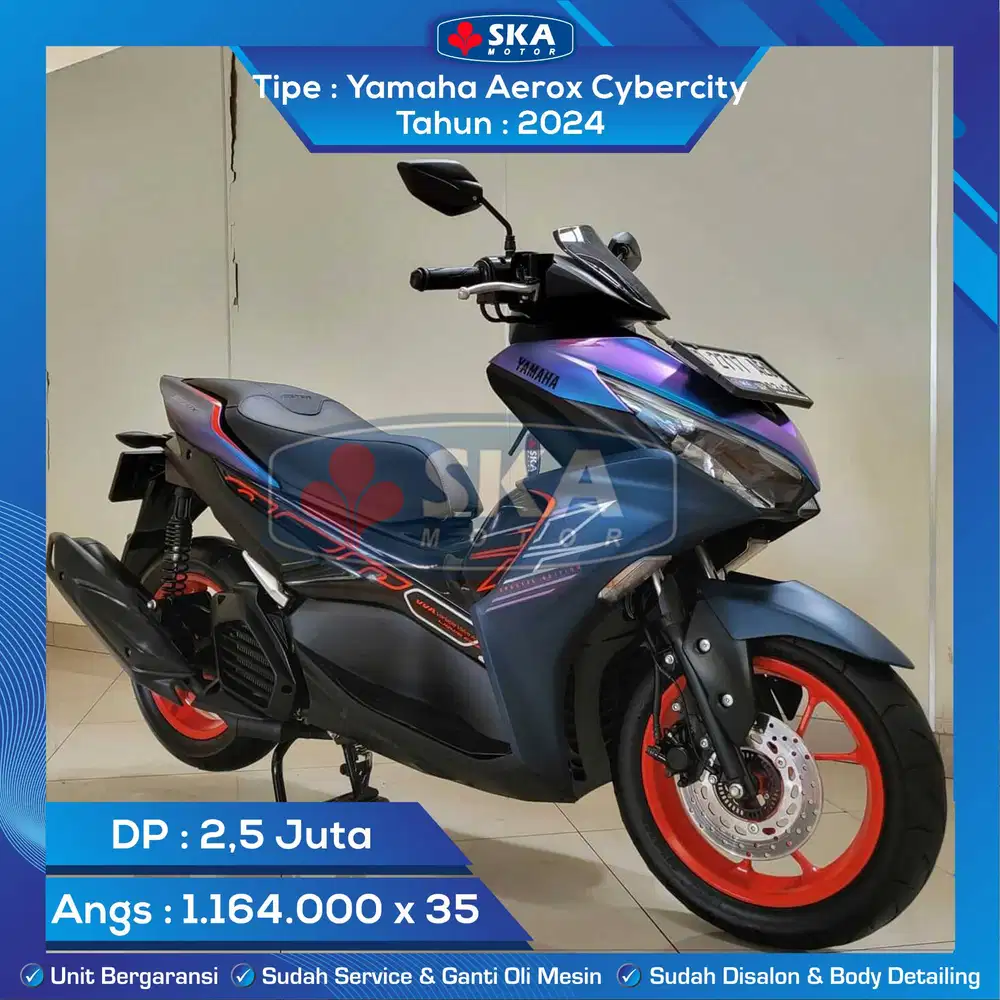Yamaha Aerox Cybercity Tahun 2024