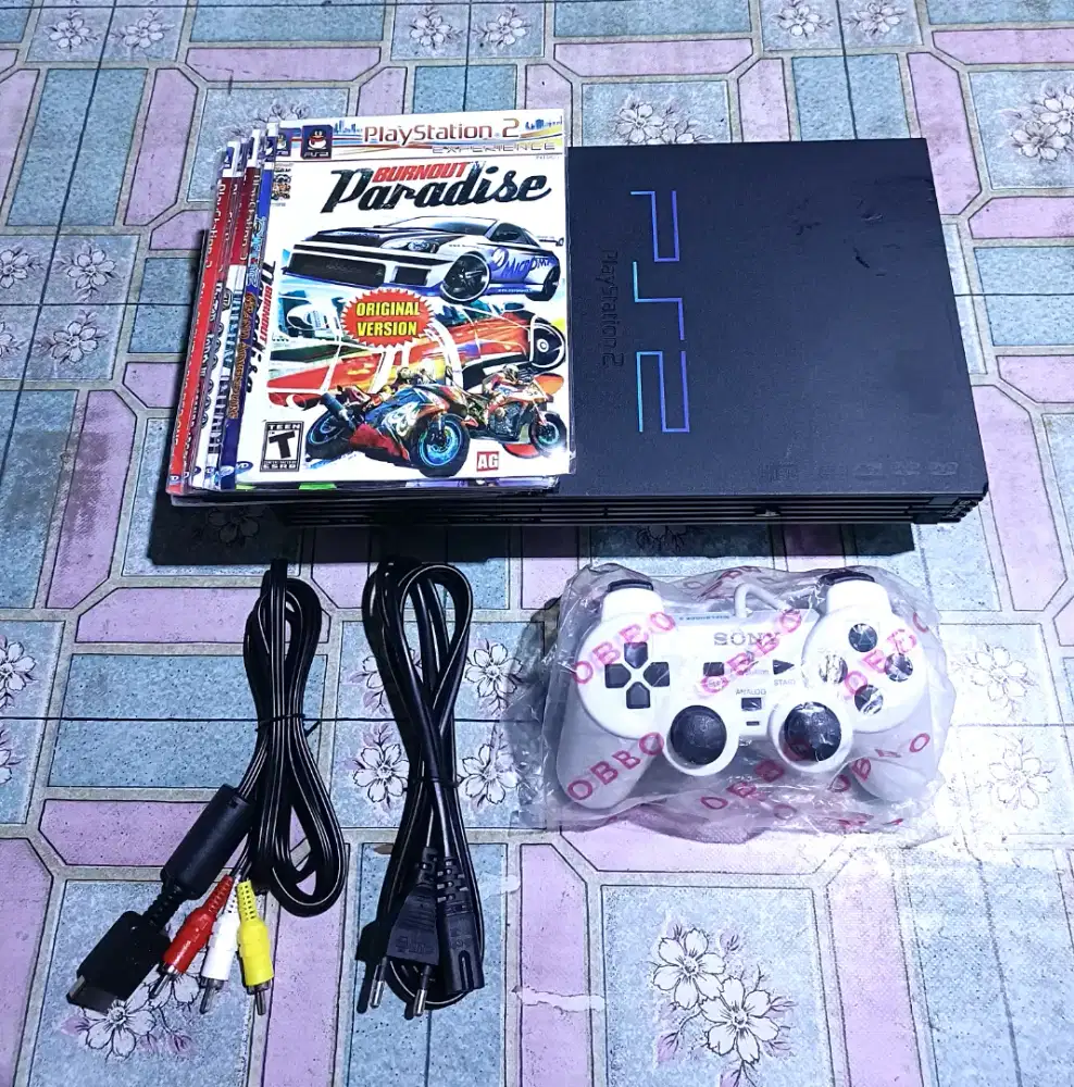 Ps2 fat/tebal kaset (bekas)