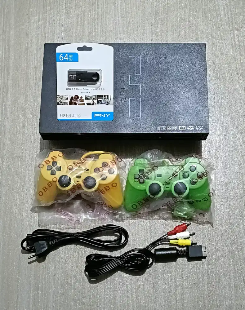 Ps2 fat/tebal matrix 40game (bekas)