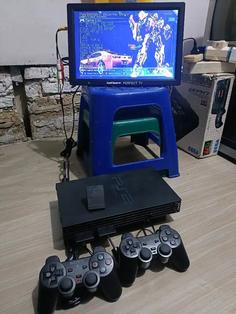 Ps2 fat/tebal matrix siap pakai (preloved)