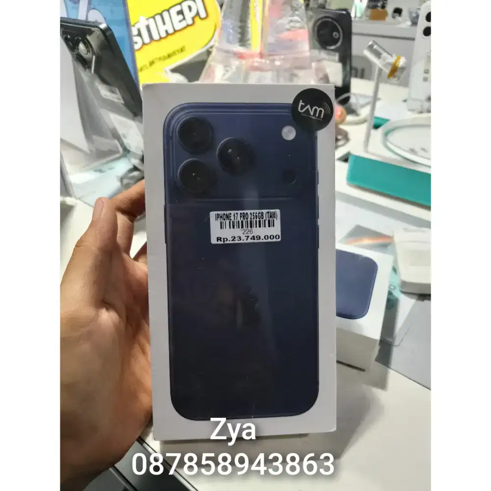 iPhone 17 pro 256 ATLANTIS DAHSYAT