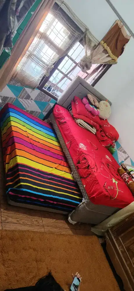 Uniland springbed 2 in 1