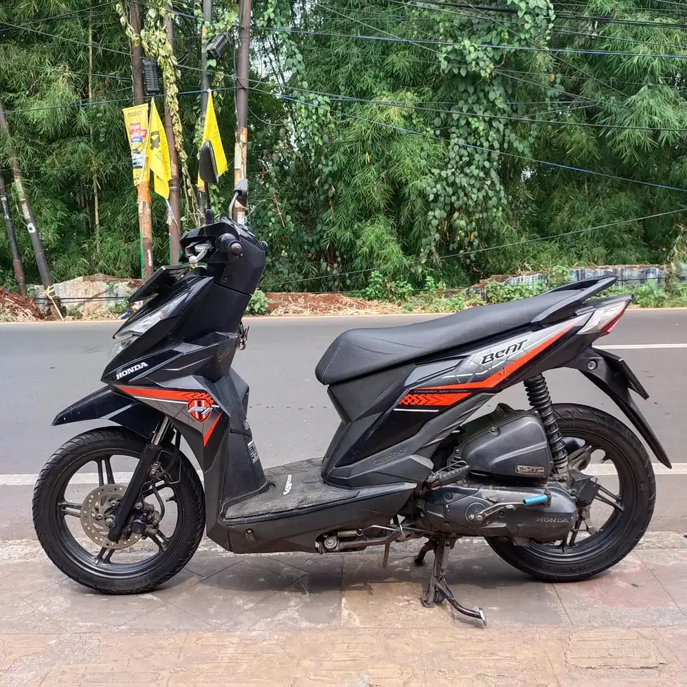 Beat Eco 2016 (Mesin Aluss Lengkap Bagus Hitam)