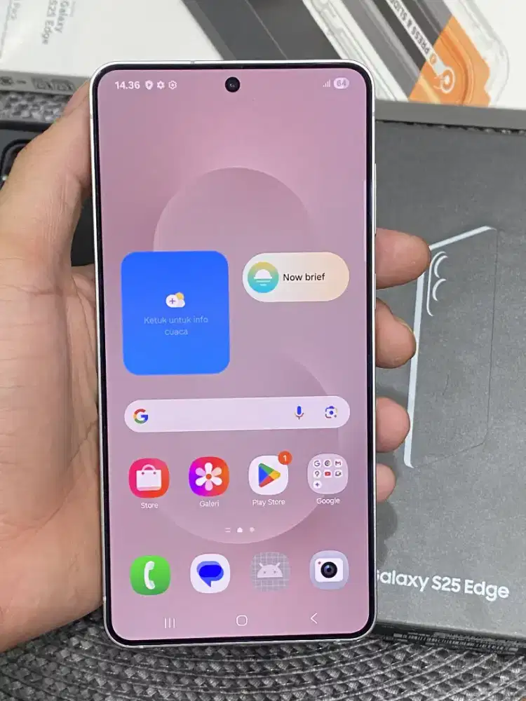 Samsung s25 edge 12/512 fullset sein