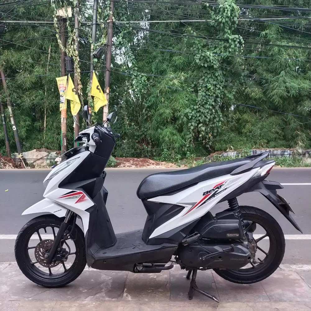 Beat New 2021 (Mesin Cakep Bagus Lengkap Putih)