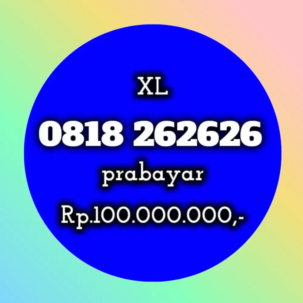 NOMOR CANTIK XL 262626