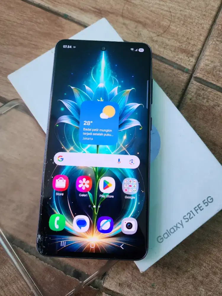 Samsung S21 Fe 5G dual sim 8/256 ex resmi SEIN