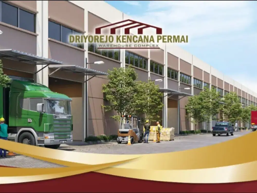 Gudang Baru gress Rp 989 Juta DKP Warehouse Raya Bambe Driyorejo Gresik