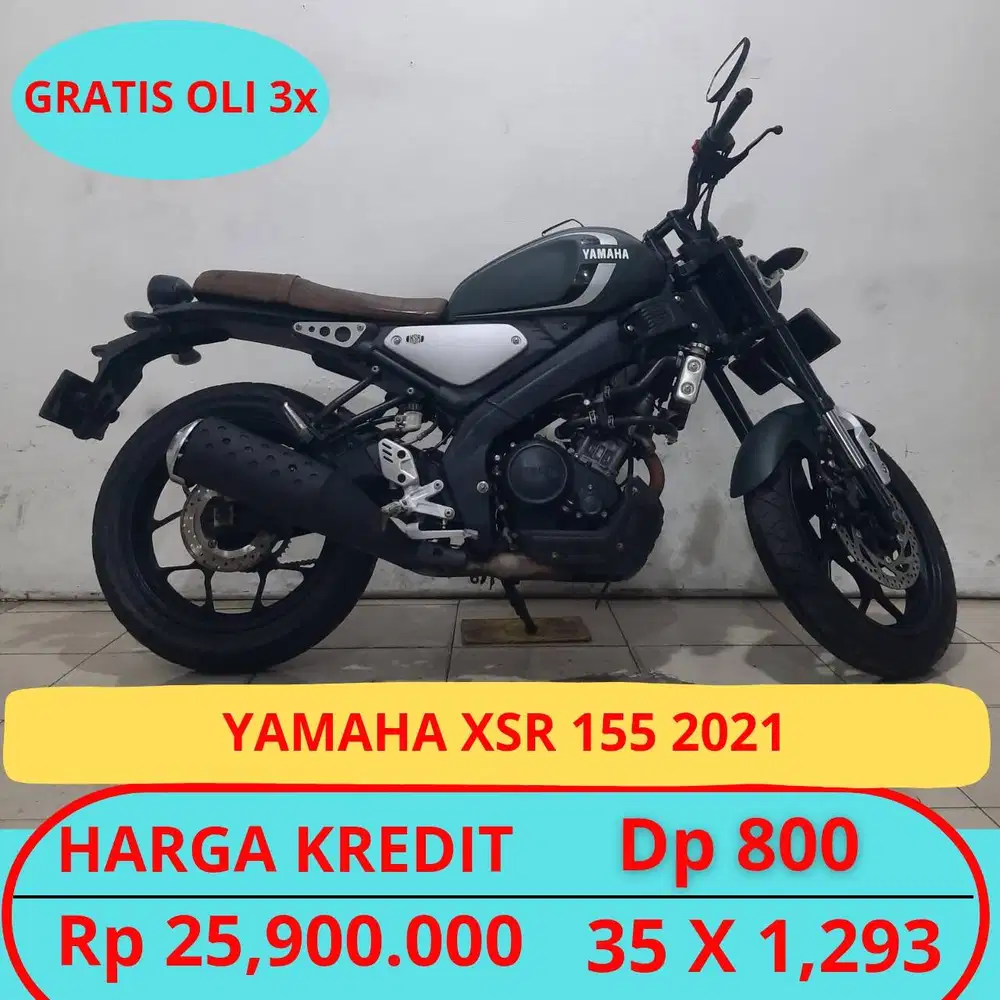 Yamaha Xsr 155 2021 Dp Murah Hanya 800 Ribu
