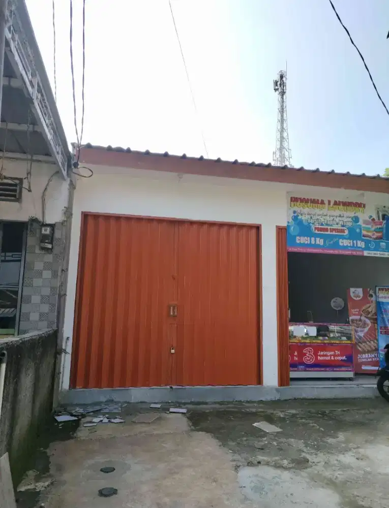Kios ruko 1 lantai , panjang buat usaha dan tinggal, ramai