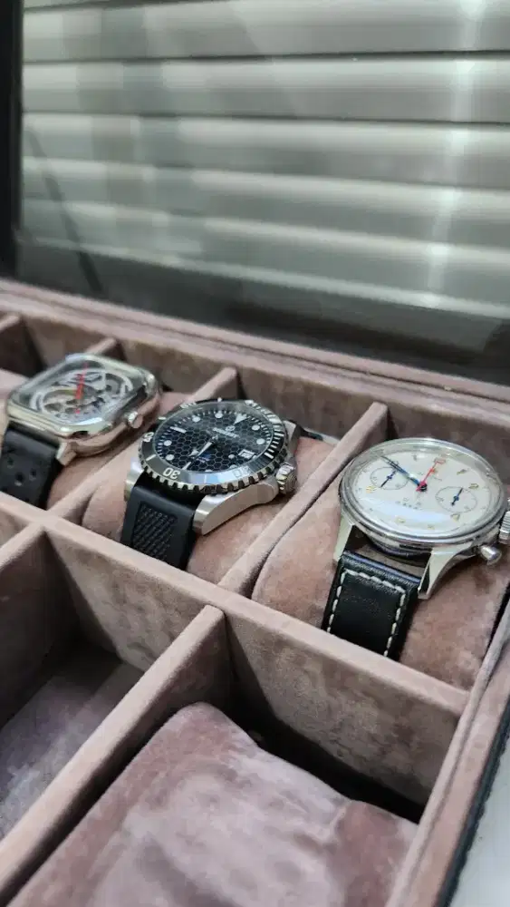 Seagull 1963 Reissue, Boderry Seaturtle Titanium, Ciga Design Skeleton