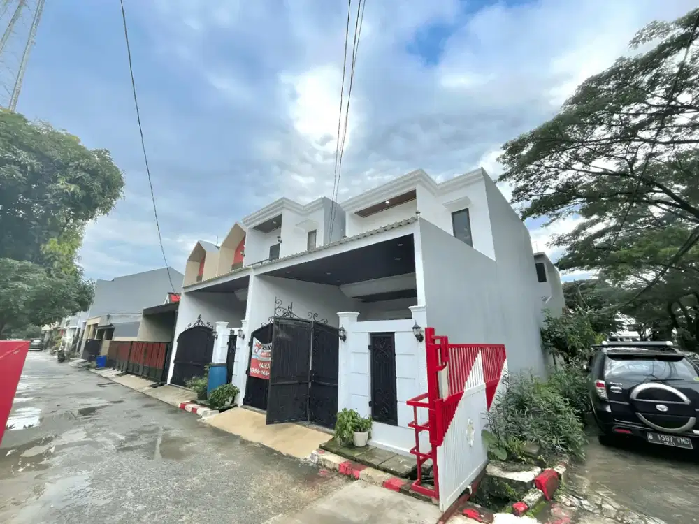Rumah 2 Lantai Siap Huni di Buana Gardenia Posisi Hook