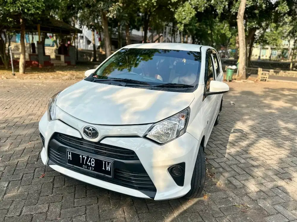 Dijual  Toyota Calya 1.2 E MT PUTIH 2017 SEMARANG GUNUNGPATI MULUS