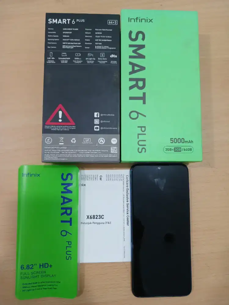 Infinix Smart 6 Plus 3/64 Murah Cepat Mantap