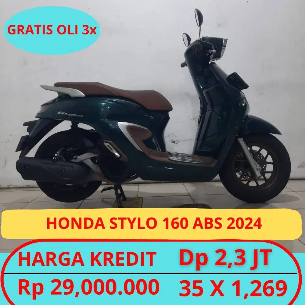Honda Stylo 160 Abs 2024 Garansi Mesin. Gratis Oli 3x. Gratis Servis