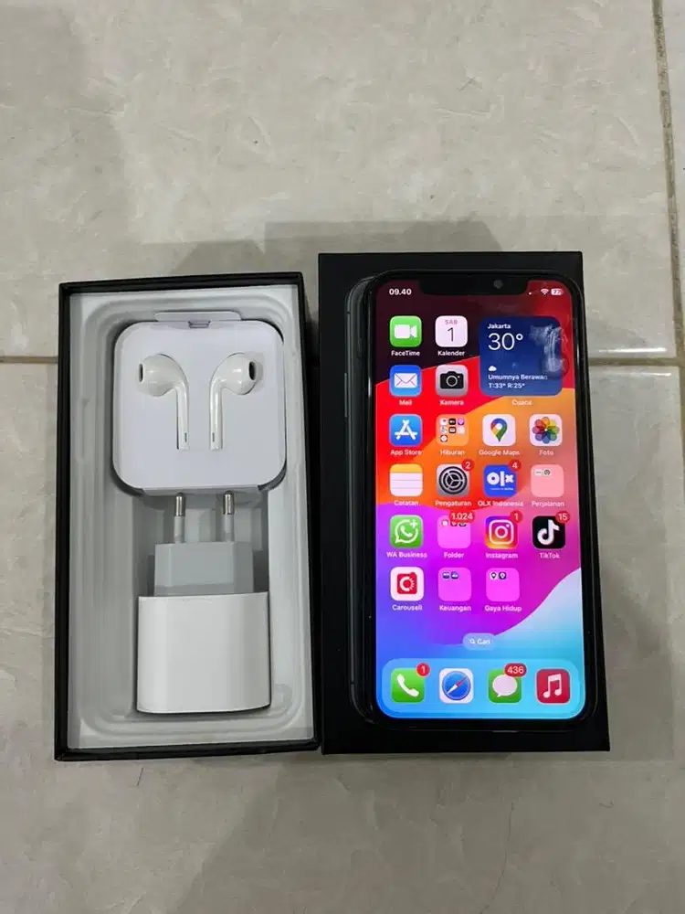 Iphone 11 Pro 256GB Fullset lengkap