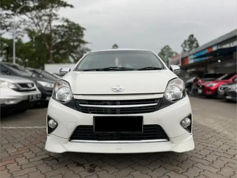 TANGAN PERTAMA TERMURAH TOYOTA AGYA 1.0 G TRD AT 2016 PUTIH
