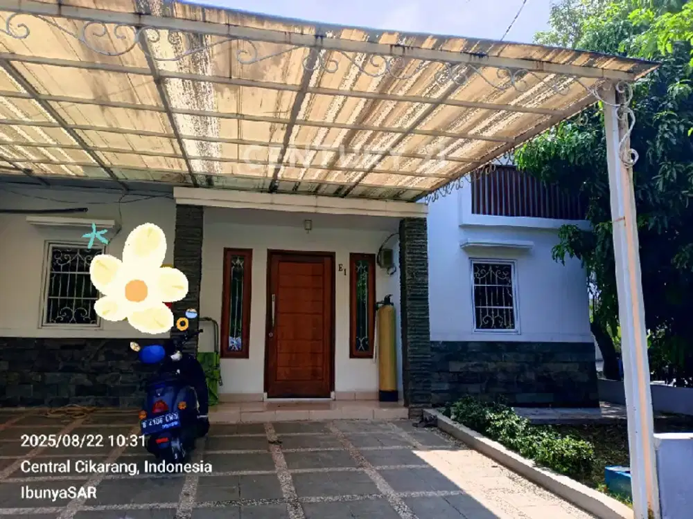 Rumah Asri Sejuk Siap Huni Deltamas Dekat Aeon Mal