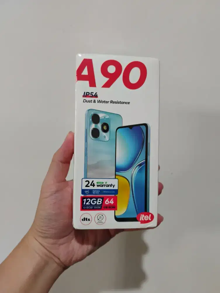 (BARU) iTel A90 4/64, SEGEL Garansi Resmi, Bisa COD