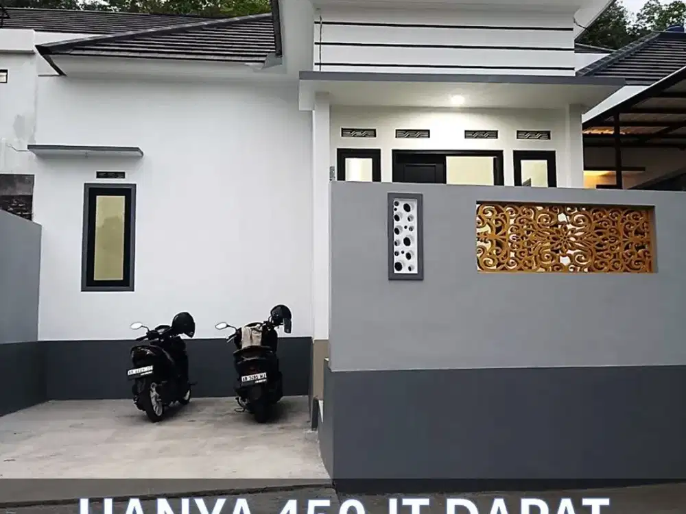 Rumah dekat Pasar Bantul Kota di Guwosari Jogja Selatan Siap Huni