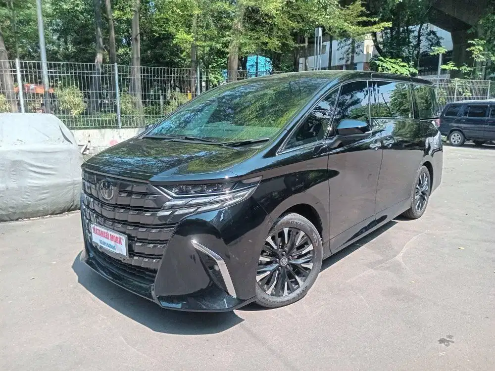 Toyota Alphard 2.5 G CVT 2024 Black on Black