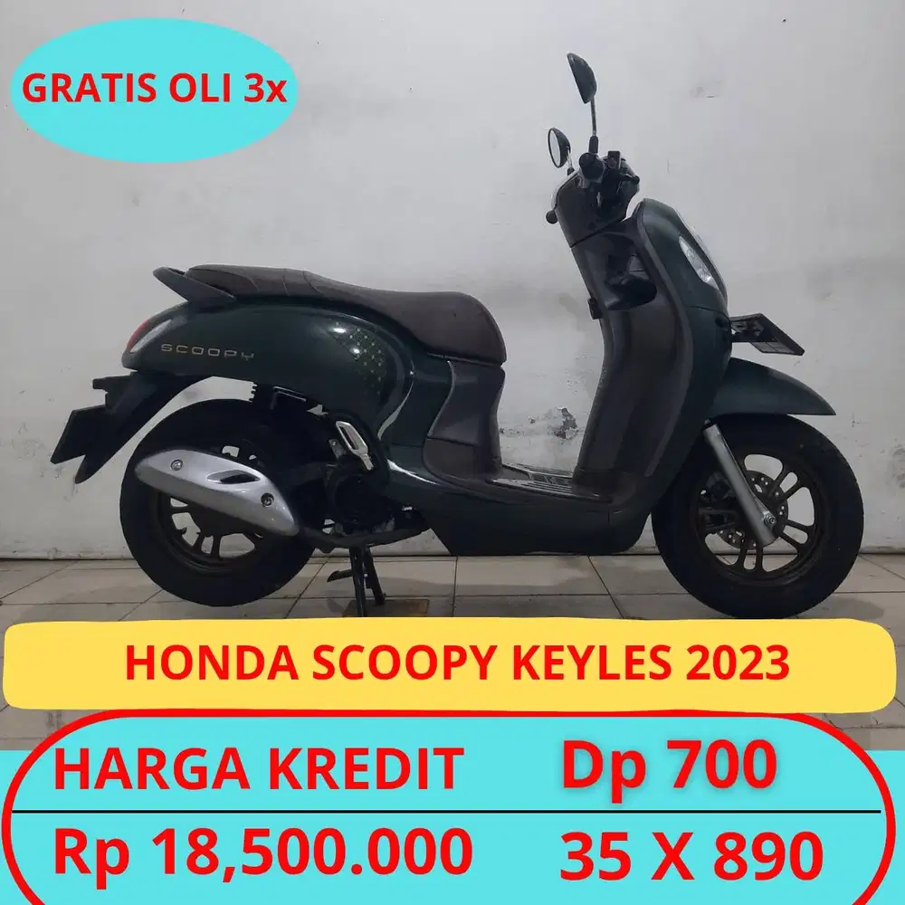 Honda Scoopy Keyless 2023 Dp Murah Hanya 700 Ribu