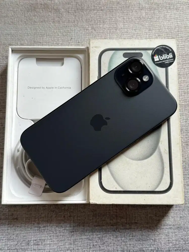 iPhone 15 128GB Second Garansi iBox